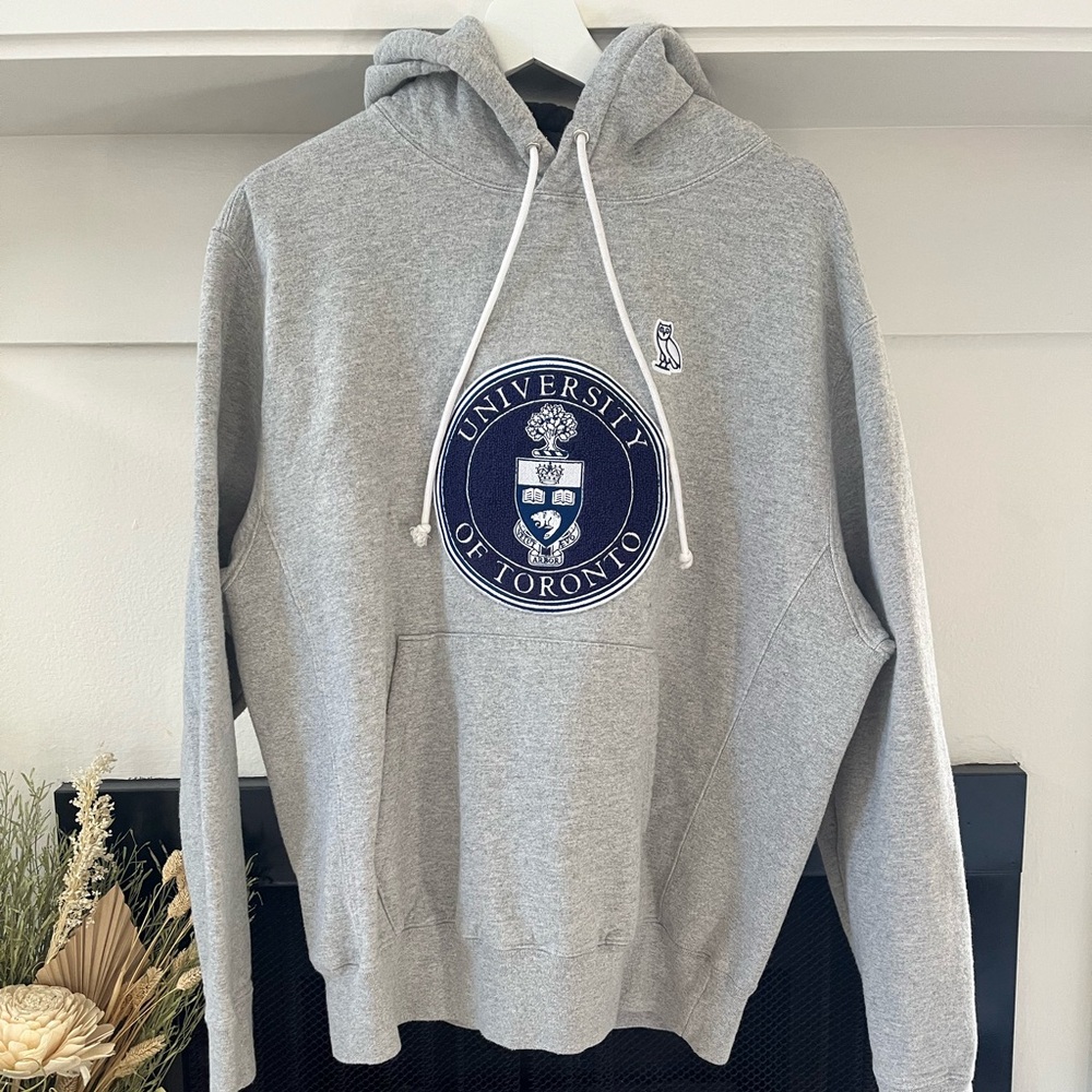 OVO x University of Toronto Gray Hoodie